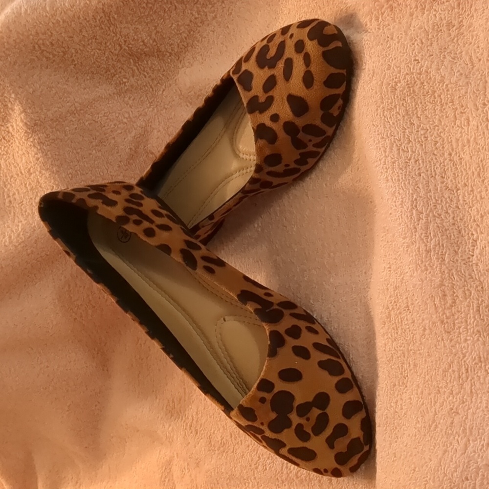 Cheetah Print Flats